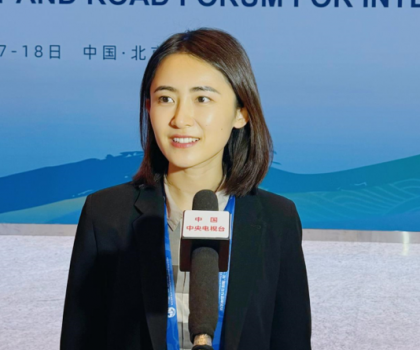 出席“一帶一路”國際合作高峰論壇，惠達衛(wèi)浴王佳接受央視、鳳凰新聞采訪！